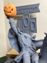 Load image into Gallery viewer, Headless Horseman & Ichabod Crane - 6” Resin Figure(s)