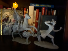 Load image into Gallery viewer, Headless Horseman & Ichabod Crane - 6” Resin Figure(s)