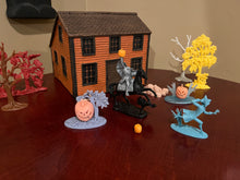 Load image into Gallery viewer, Sleepy Hollow Pumpkin & Base with LED Light