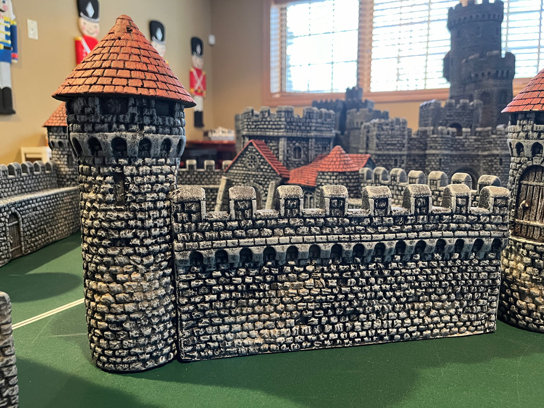 Fortified Abbey - Individual Wall and Tower