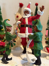 Load image into Gallery viewer, Santa Claus and His Elves ~ 6&quot; Resin Figures [Painted]
