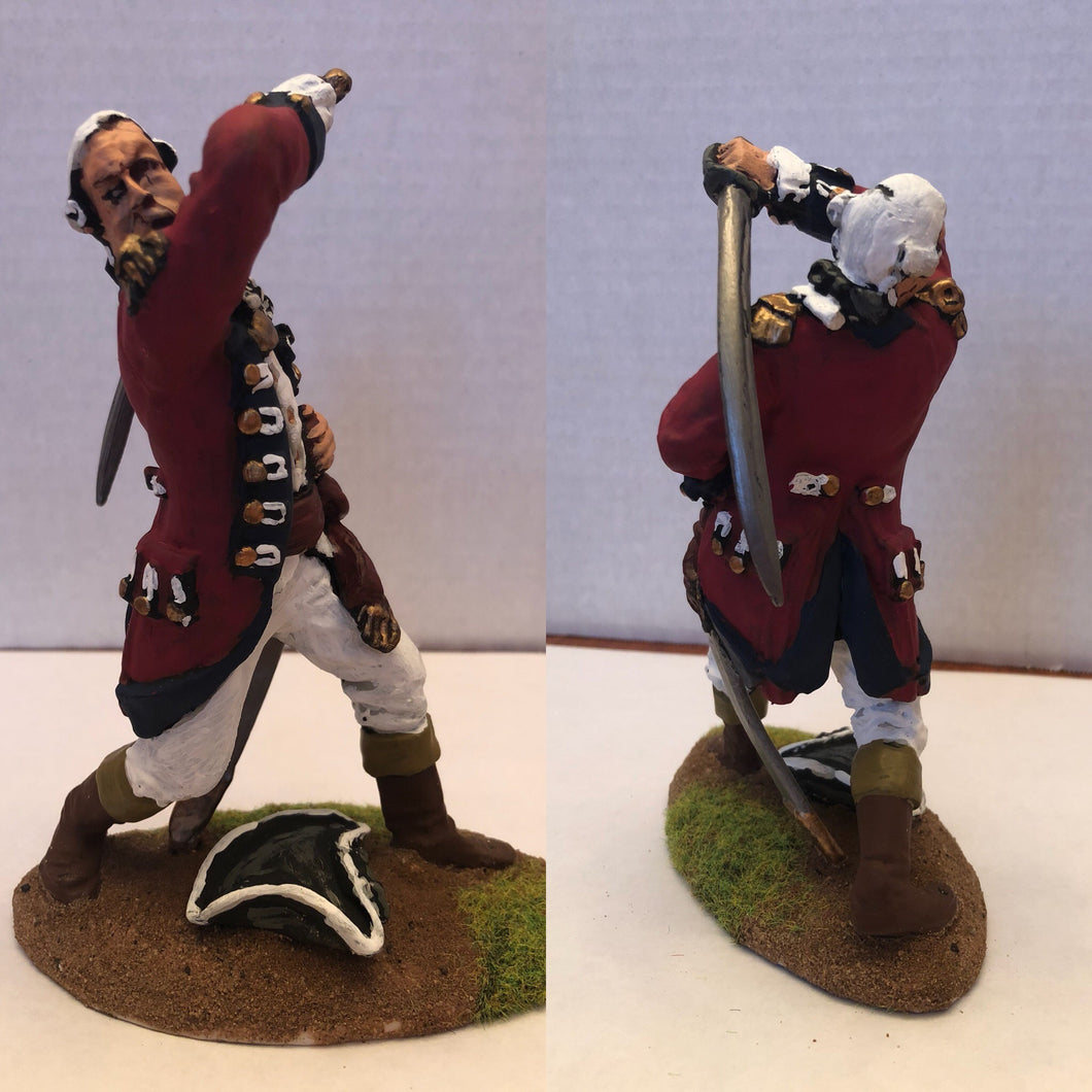 LOD014 (6” British Officer) ~ Painted