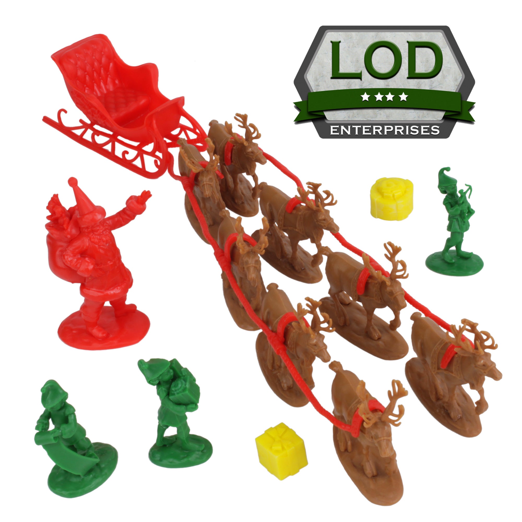 LOD008 (North Pole Set: Santa's Christmas Delivery) – LOD Toy Soldiers