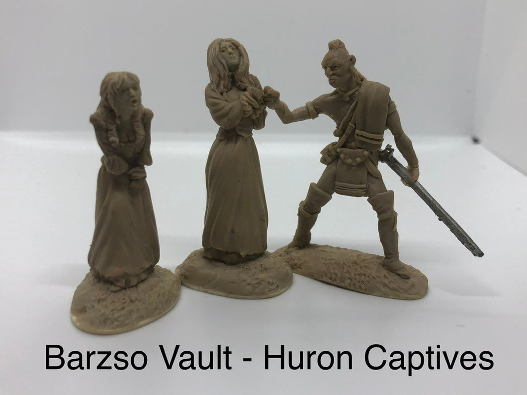 Barzso Vault Figure Set - Huron Captives