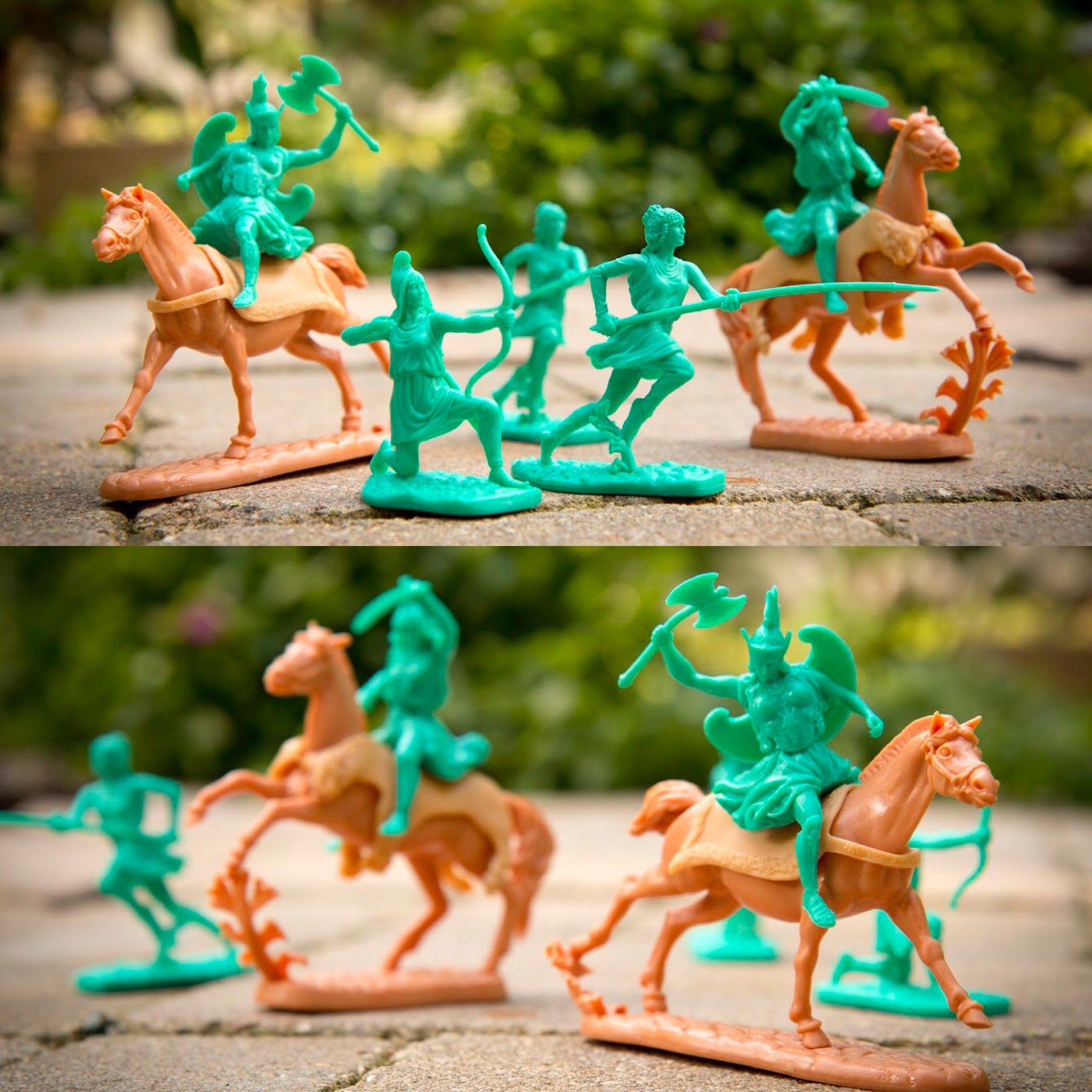 War at Troy (Aeneas, Ajax, and Amazons) (LOD019) – LOD Toy Soldiers