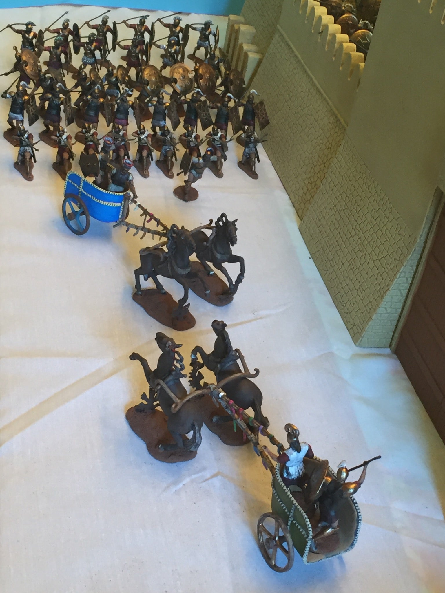 LOD002 (War at Troy Chariots) ~ Painted – LOD Toy Soldiers
