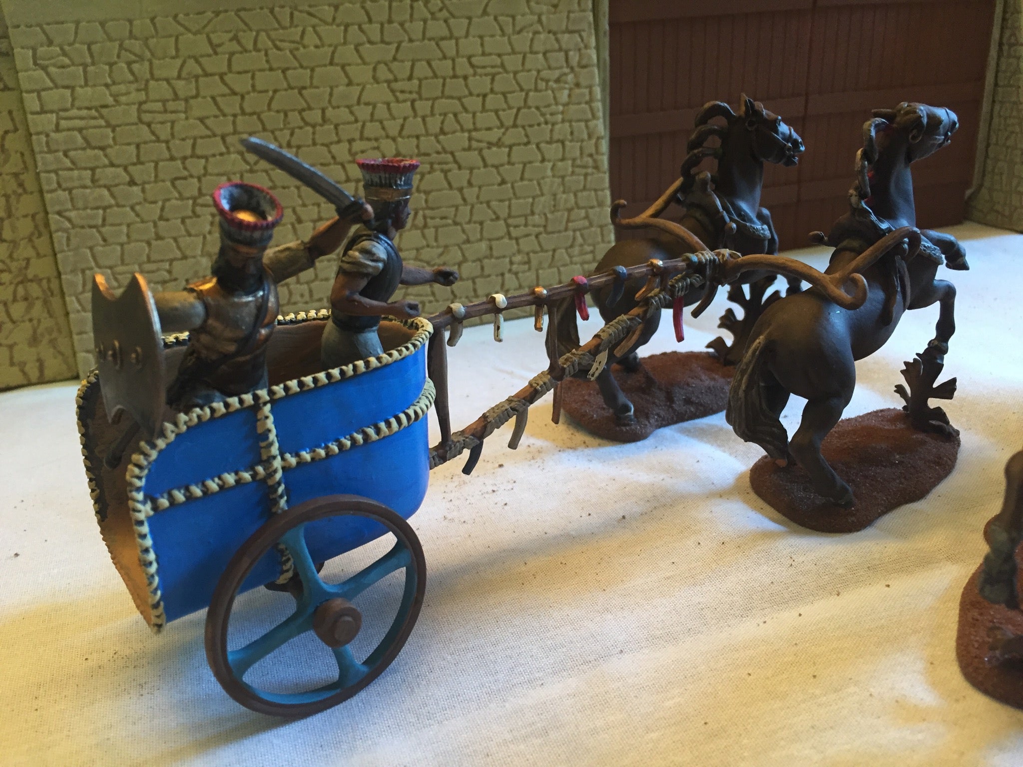 LOD002 (War at Troy Chariots) ~ Painted
