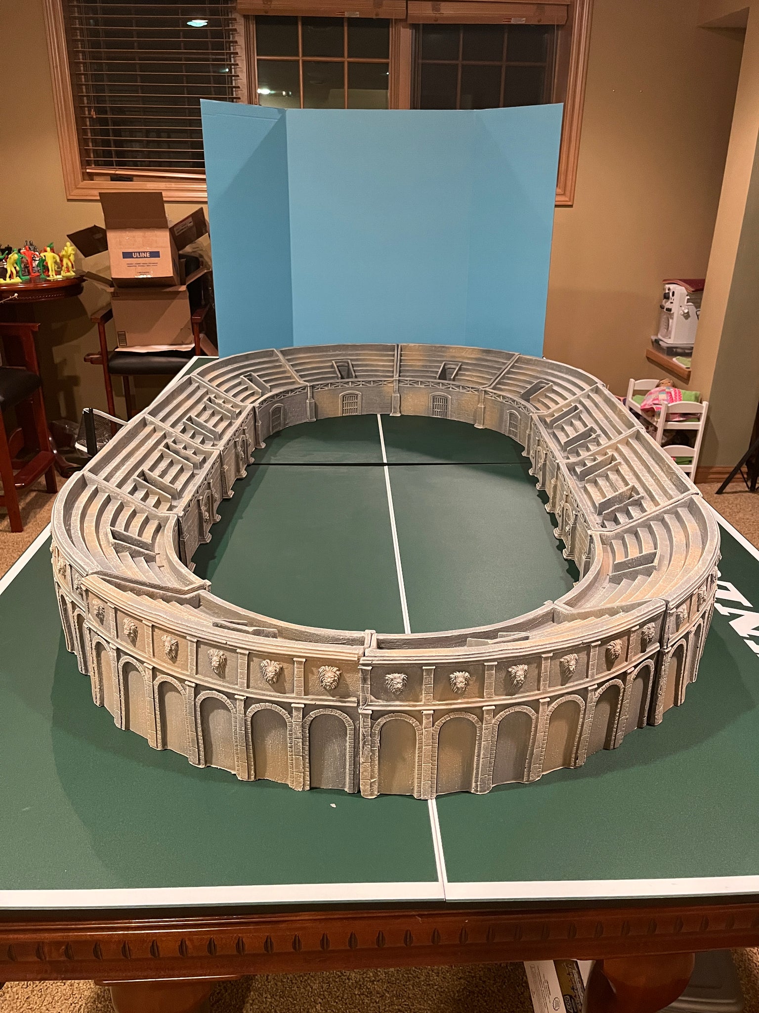 Coliseum Toy Roman Coliseum Piece - Straight - Foam – LOD Toy Soldiers